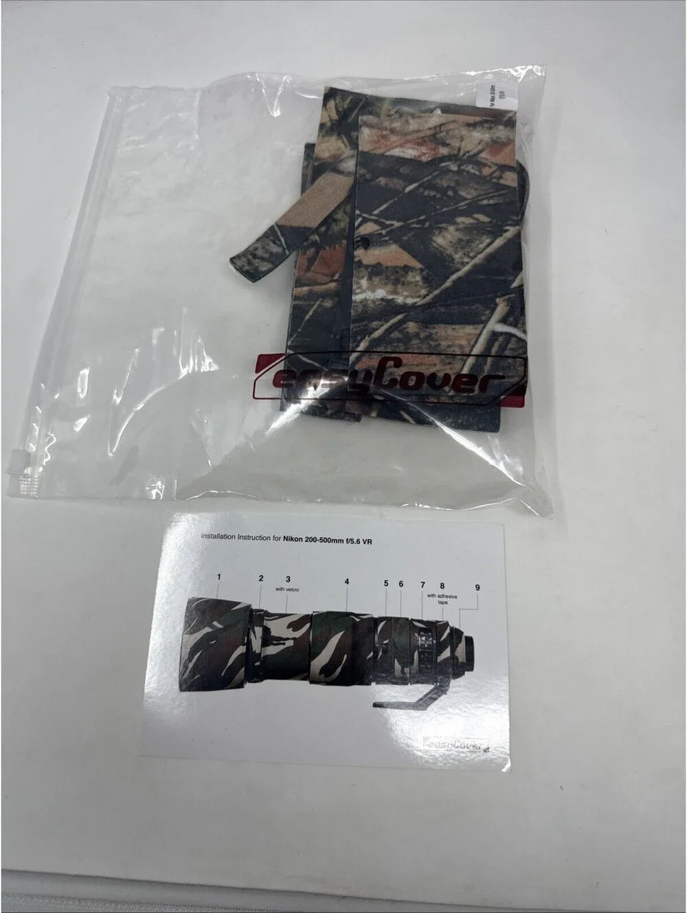 Nikon 200-500mm F/5.6 Be Camo Cover